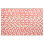 Coral Poppies Pattern Stof (Yard (91,4 cm))