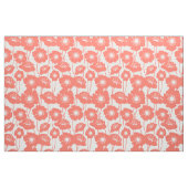 Coral Poppies Pattern Stof (Fat Quarter)