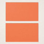 Coral Profielkaart Visitekaartjes (Voorkant /achterkant)