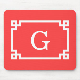 Coral Red Whalas Grieks Zeer belangrijk Lijst #2 I Muismat