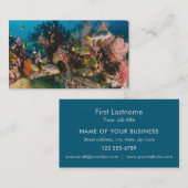 Coral Reef aangepaste visitekaartjes (Voorkant / Achterkant)