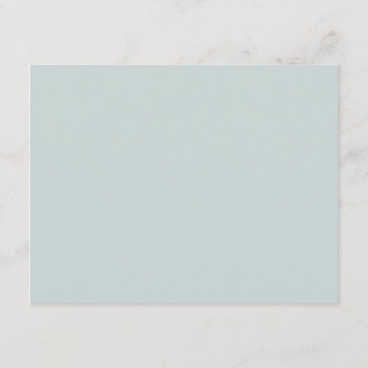 Coral Reef Bruiloft Gast Details Kaart (Achterkant)