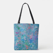 Coral Reef Canvas tas (Achterkant)