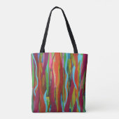 Coral Reef Canvas tas (Achterkant)