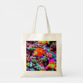 Coral Reef Canvas Tas (Achterkant)