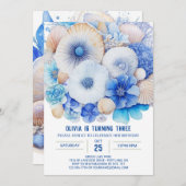 Coral Reef Discovery Boy Verjaardag Kaart (Voorkant / Achterkant)