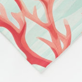Coral Reef Fleece Deken (Hoek)