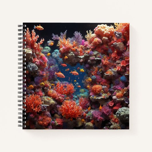 Coral Reef Hard Hoesje Journal Notitieboek (Voorkant)