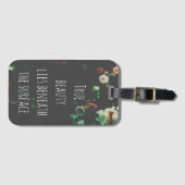 Coral Reef Inspirerend Quote Bagagelabel (Voorkant (horizontaal))