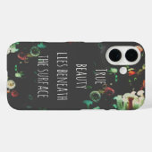 Coral Reef Inspirerend Quote Case-Mate iPhone Case (Achterkant (horizontaal))