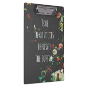 Coral Reef Inspirerend Quote Klembord (Rechts)