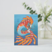 Coral Reef Kelpi Briefkaart (Staand voorkant)