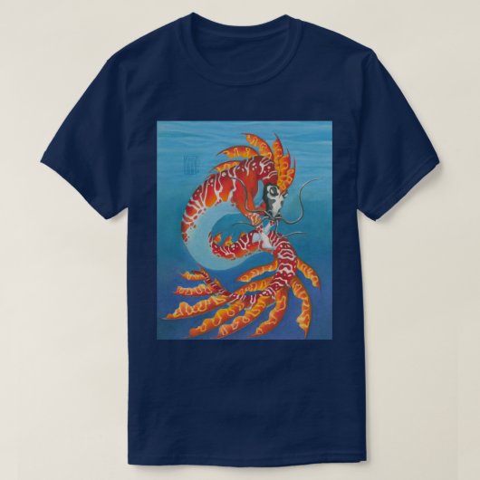 Coral Reef Kelpi T-shirt (Design voorkant)