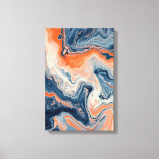 Coral Reef Nebula Canvas Afdruk