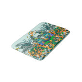 Coral Reef Tropical Fish Monogram Badmat (Gekanteld)