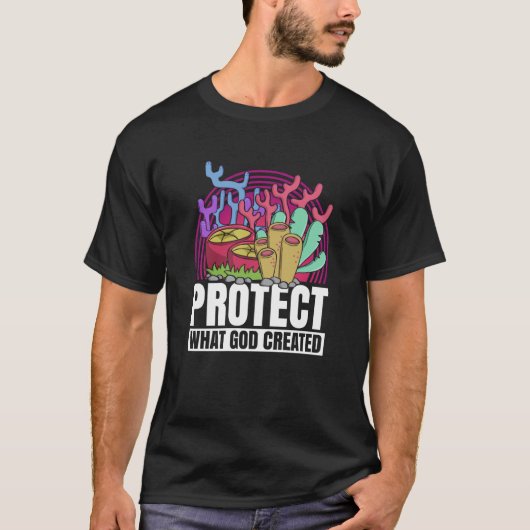 Coral Reefs Nature Snorkling Ocean Environment T-shirt (Voorkant)
