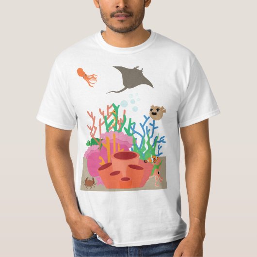Coral Reefs T-shirt (Voorkant)