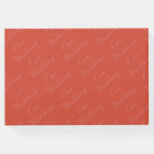 CORAL ROOS Christelijke Scriptpatriottische bruilo Gastenboek (Achterkant)