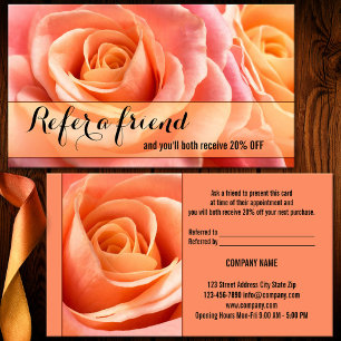 Coral Roses Referral Vertel Een Vriend Zakelijke k