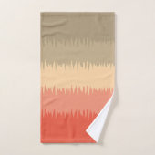 Coral Salmon roze beige bruin crème Bad Handdoek (Handdoek)