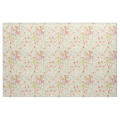 Coral Salmon Yellow Pink Unicorn Pattern Stof (Fat Quarter)
