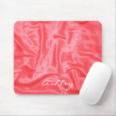 Coral Satin - Computer Mousepad Muismat (Met muis)