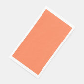 Coral servet van papier (Hoek)