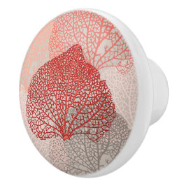 Coral Shadow Keramische Knop