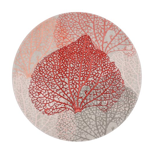 Coral Shadow Snijplank (Voorkant)