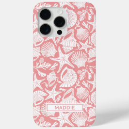 Coral Shells Personalized Case-Mate iPhone Case