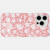 Coral Shells Personalized Case-Mate iPhone Case (Achterkant (horizontaal))