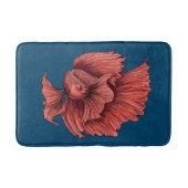 Coral Siamese gevechten Badmat (Voorkant)