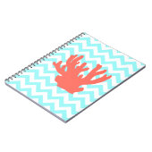 Coral Silhouette Notitieboek (Linkerzijde)