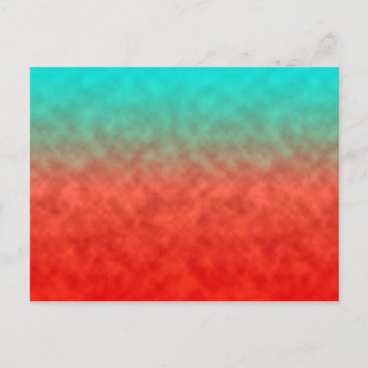 Coral Sky Memory Briefkaart (Voorkant)