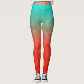 Coral Sky Memory Leggings (Voorkant)