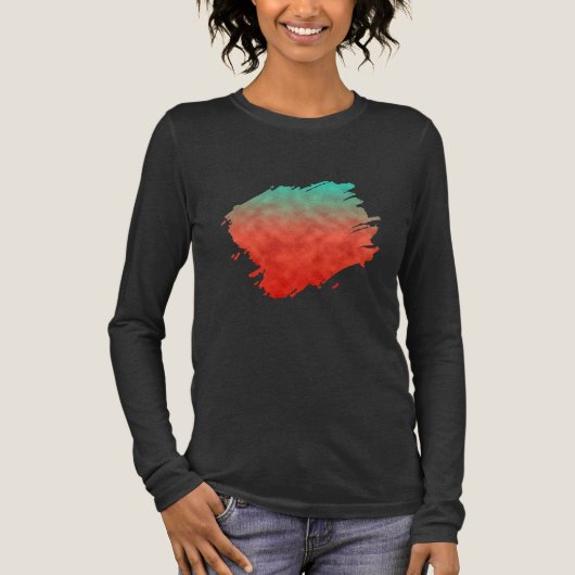 Coral Sky Memory Tri-Blend Shirt (Voorkant)