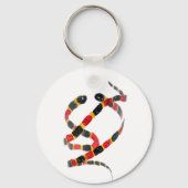 Coral Snake Art Sleutelhanger (Voorkant)