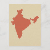 Coral Spice Moods India Briefkaart (Voorkant)