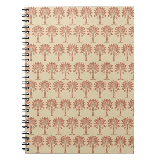 Coral Spice Moods Palm Notitieboek (Voorkant)
