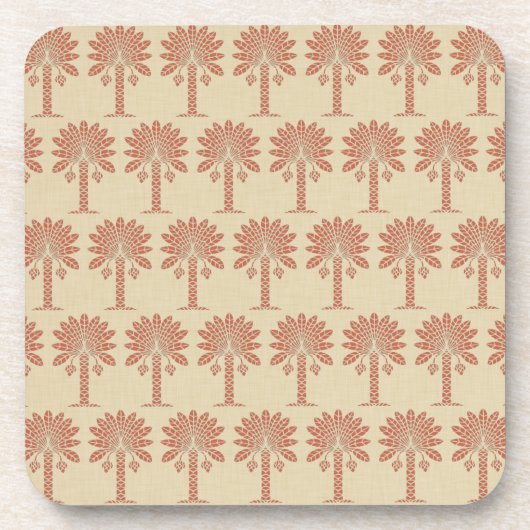 Coral Spice Moods Palm Onderzetter (Voorkant)