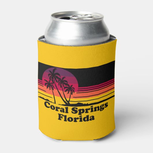  Coral Springs Florida Blikjeskoeler (Blikje Voorkant)