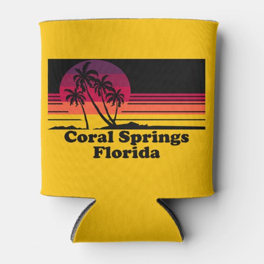  Coral Springs Florida Blikjeskoeler (Voorkant)