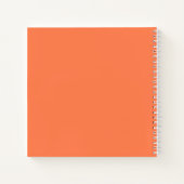 Coral Square Notitieboek (Achterkant)