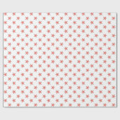 Coral Starfish Patroon Cadeaupapier (Vlak)