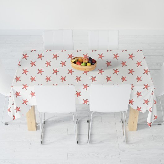 Coral Starfish Patroon Tafelkleed