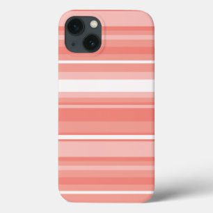 Coral strepen Case-Mate iPhone hoesje