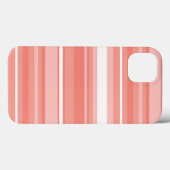 Coral strepen Case-Mate iPhone hoesje (Achterkant (horizontaal))