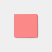 Coral Stylish Stationery Post-it® Notes (Voorkant)