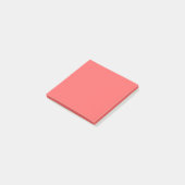 Coral Stylish Stationery Post-it® Notes (Schuin)