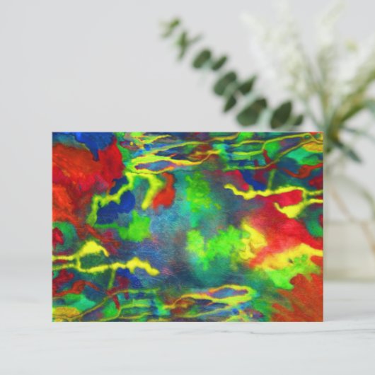 "Coral Tides" na de Kaart (Staand voorkant)